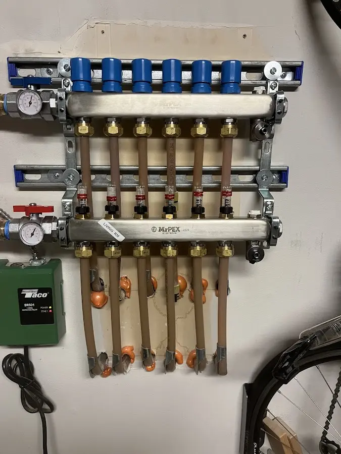 Plumber performing Leak Detection at a residential property in Ivanhoe